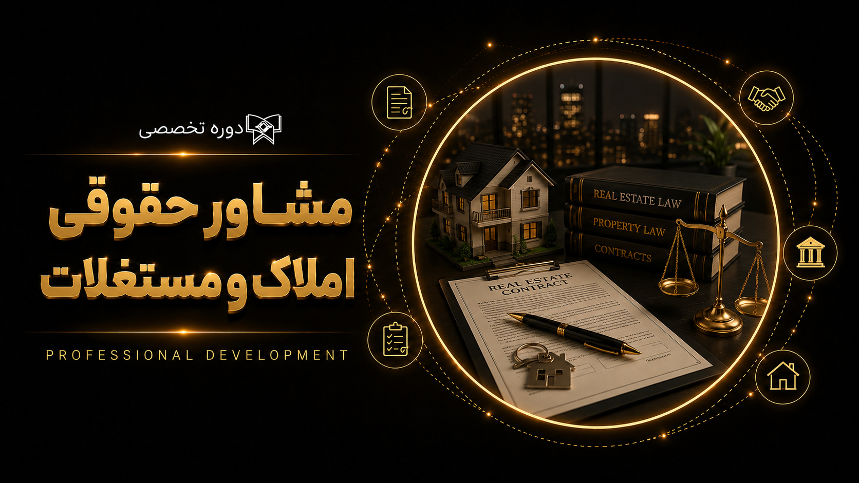 مشاور حقوقی املاک و مستغلات (شروع: 25 بهمن ۱۴۰۴ / پایان: ۵ اردیبهشت ۱۴۰۵)